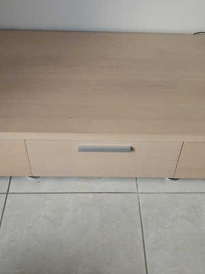 BoConcept TV stand with three deep drawers, 154x64x24 cm
