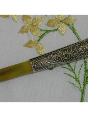 Πιπάκι καπνίσματος Art Nouveau μεταχειρισμένο με μαστίχα