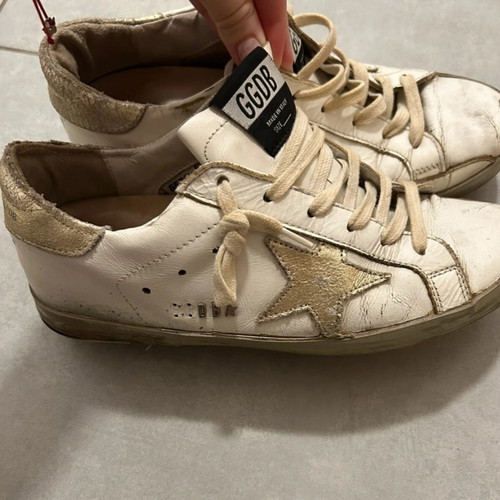 Golden Goose women's shoes with star design
