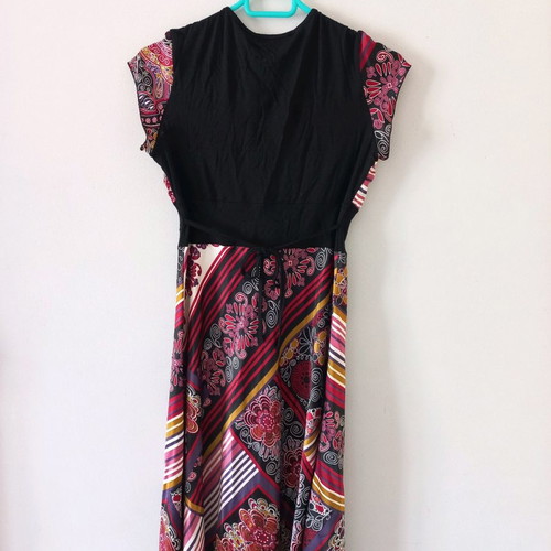 Jus D'Orange vintage dress used, multicolored