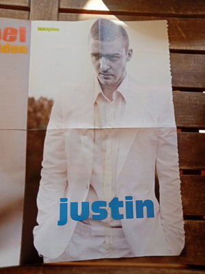 Justin Timberlake posters set of 4 y2k like new