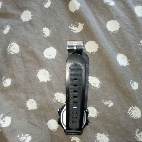 Casio W-725 used black unisex watch