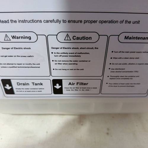 Hand dryer new