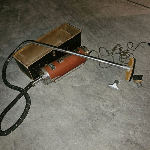 Vintage Hugin D4 electric vacuum used, Swedish made