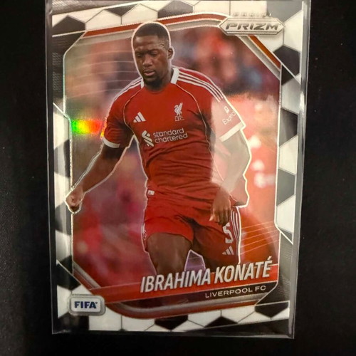 2025-26 Panini Prizm FIFA Ibrahima Konate Football Parallel new