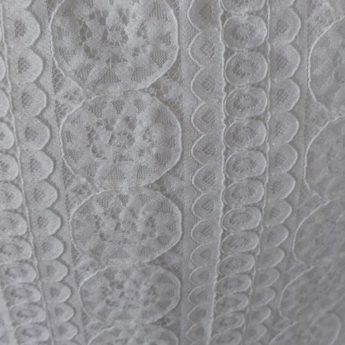 Jean Pascale Lace Dress white new, size S