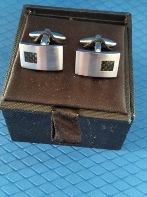 De Havilland cufflinks new, silver color