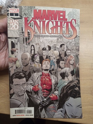 Marvel Knights-Daredevil comic like new, four of six issues