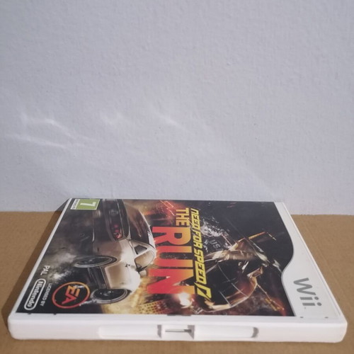 Need for Speed The Run empty case with cover and manual for Nintendo Wii