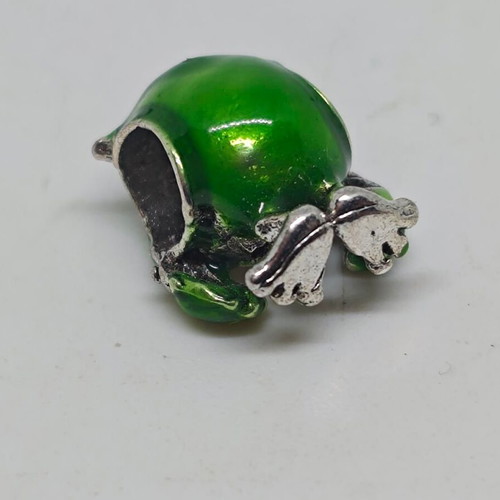 Monsters Inc Mike Wazowski Silver Charm 925 like new