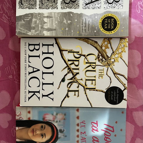 Books Babel, The Cruel Prince and To All the Boys I've Loved Like New