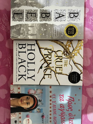 Books Babel, The Cruel Prince and To All the Boys I've Loved Like New