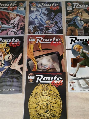 Route 666 mint condition, first 6 issues of 2002 CrossGen horror series