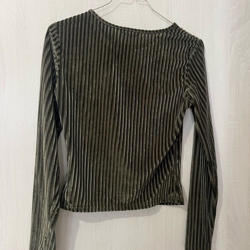 Shein dark green top like new, size S