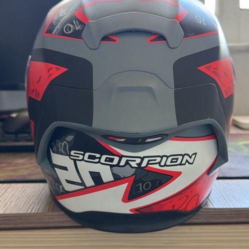Scorpion EXO R1 Fabio Quartararo Replica Helmet used, size small