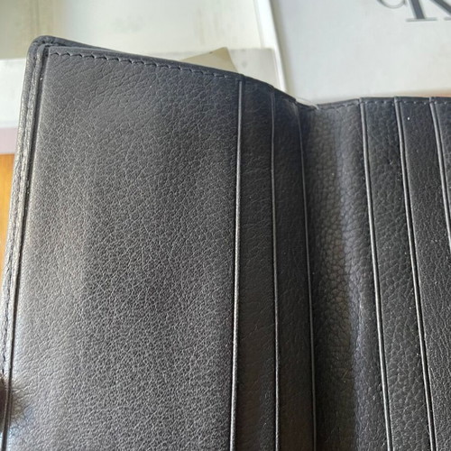 Calvin Klein wallet new black leather