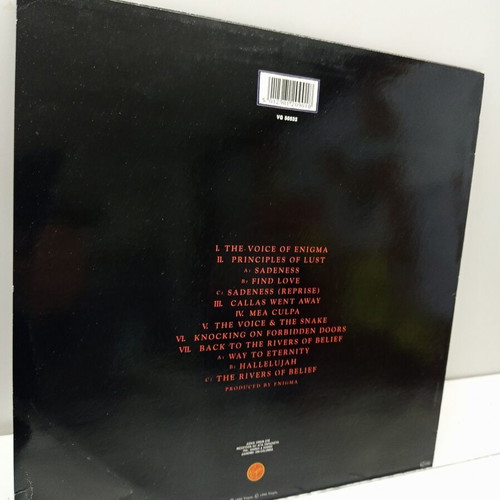 Enigma MCMXC a.D. 1990 vinyl LP near mint Greek pressing