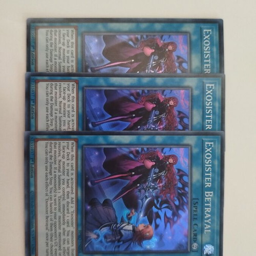 Yugioh Exosister Betrayal Playset 1st - 0,70 - Vendora.cy Yugioh Exosister Betrayal Playset 1st - 0,70 - Vendora.cy