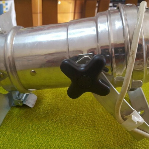 Theatrical spotlight used, 90s decade, 30cm length