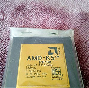 AMD-K5 100mhz vintage cpu pc part