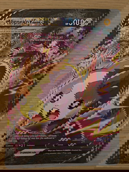 Pokemon κάρτα Morpeko V Union SWSH289