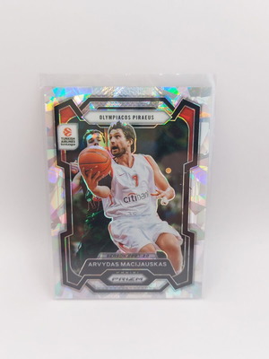 Κάρτα 2023-24 Euroleague Prizm Arvydas Macijauskas cracked ice σαν καινούργια