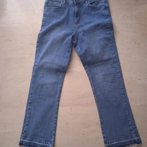 Calzedonia cropped jean like new, size M (42), blue