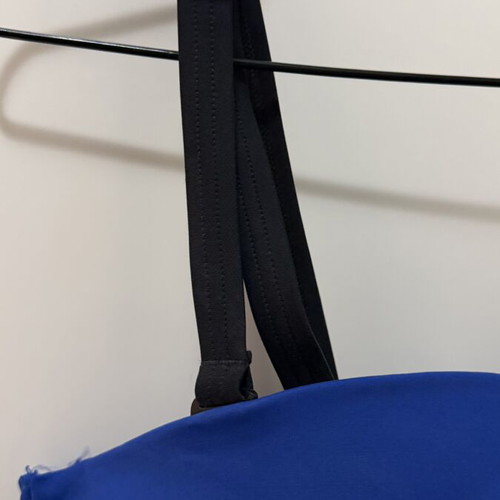 Dorina Blue Swimwear Top Size 85E Like New