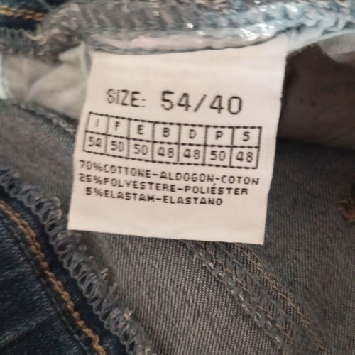Jeans pants new, size 54, blue
