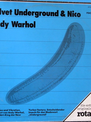 Συλλεκτικό LP Velvet Underground & Nico Andy Warhol σαν καινούργιο, Rock