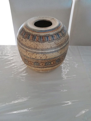 Χειροποίητο έργο τέχνης μεταχειρισμένο, ελληνικό, διαστάσεις 23 x 22cm