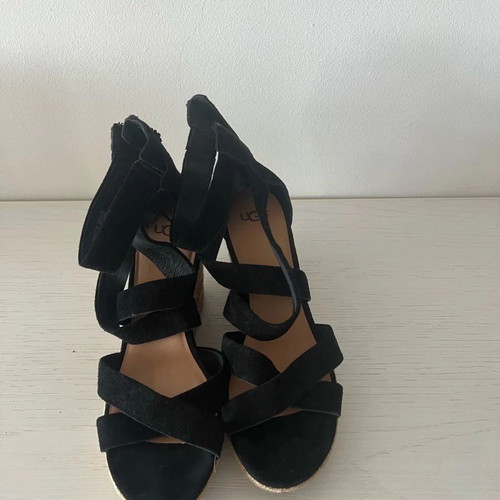 Ugg Australia women's sandals like new, black, size 41
