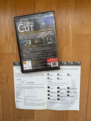 Alfred Hitchcock The Final Cut PC game like new, Greek edition