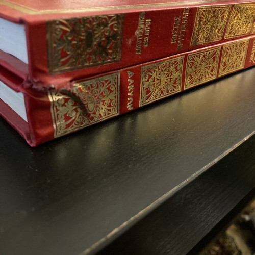 Literary treasures used, set of 2 books