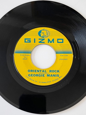 Georgie Manis Oriental Rock 45 vinyl record used