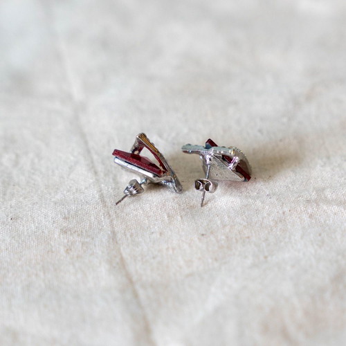 Silver earrings new, unworn