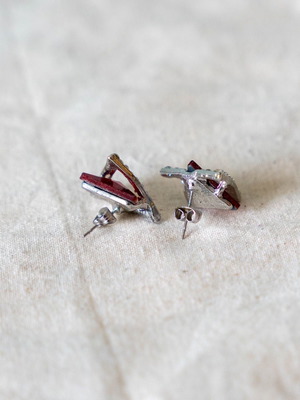 Silver earrings new, unworn