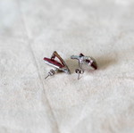 Silver earrings new, unworn