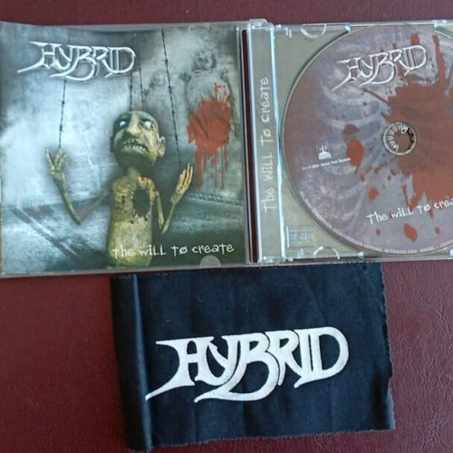 Hybrid The Will To Create CD used, Greek Speed Thrash Metal with patch