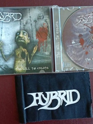 Hybrid The Will To Create CD μεταχειρισμένο, Greek Speed Thrash Metal με patch