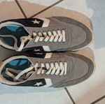 Παπούτσια Converse Courtlandt Ox μεταχειρισμένα, μέγεθος 45, unisex, γκρι πολύχρωμα