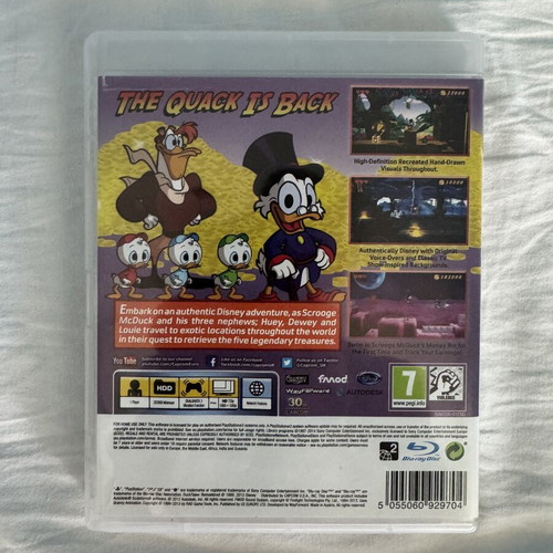 DuckTales PS3 PAL game like new