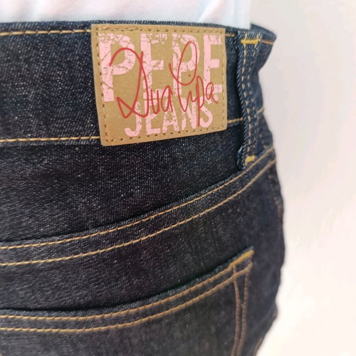 Dua Lipa x Pepe Jeans denim shorts size Medium like new, blue