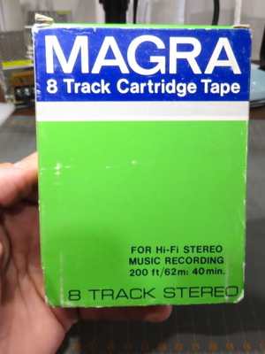 Magra 8 Track Tape μεταχειρισμένη, άγνωστη κατάσταση
