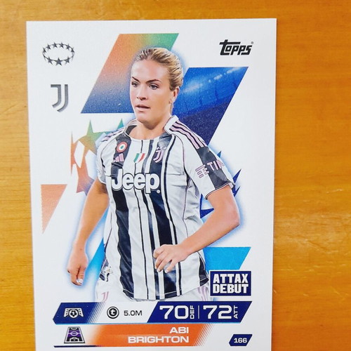 Abi Brighton Women Football 2025-2026 Topps Card new