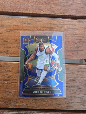 Mike Batiste Panathinaikos Select blue Prizm basketball card
