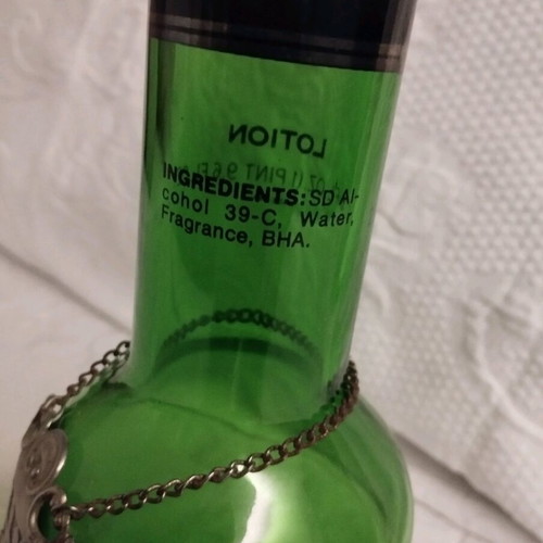 Faberge Brut men's lotion spray bottle used, collectible