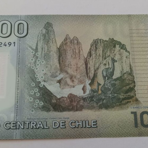 Chile 1000 Pesos 2020 new