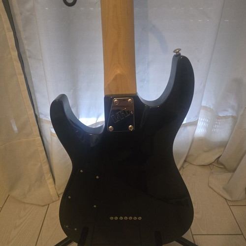 LTD MH-17 7-string electric guitar black, like new