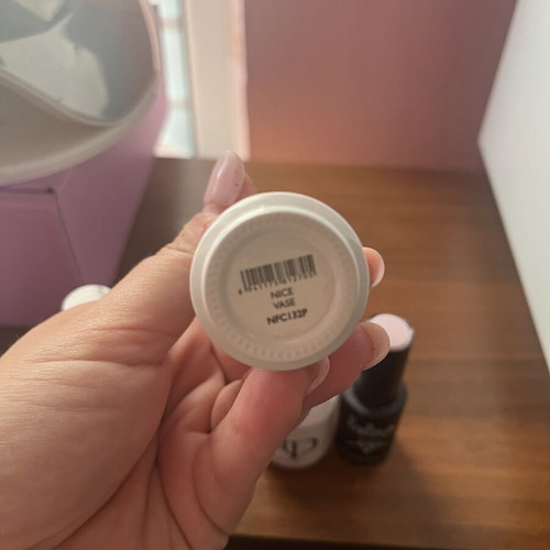Semipermanent nail polishes pink-nude like new, set of 4